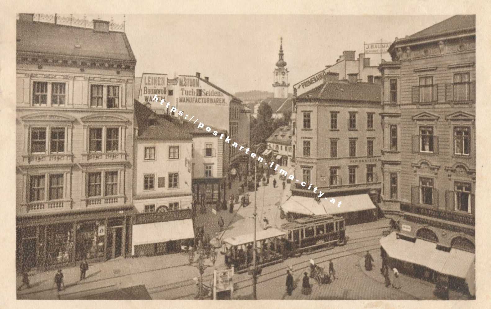 Linz Taubenmarkt 1925